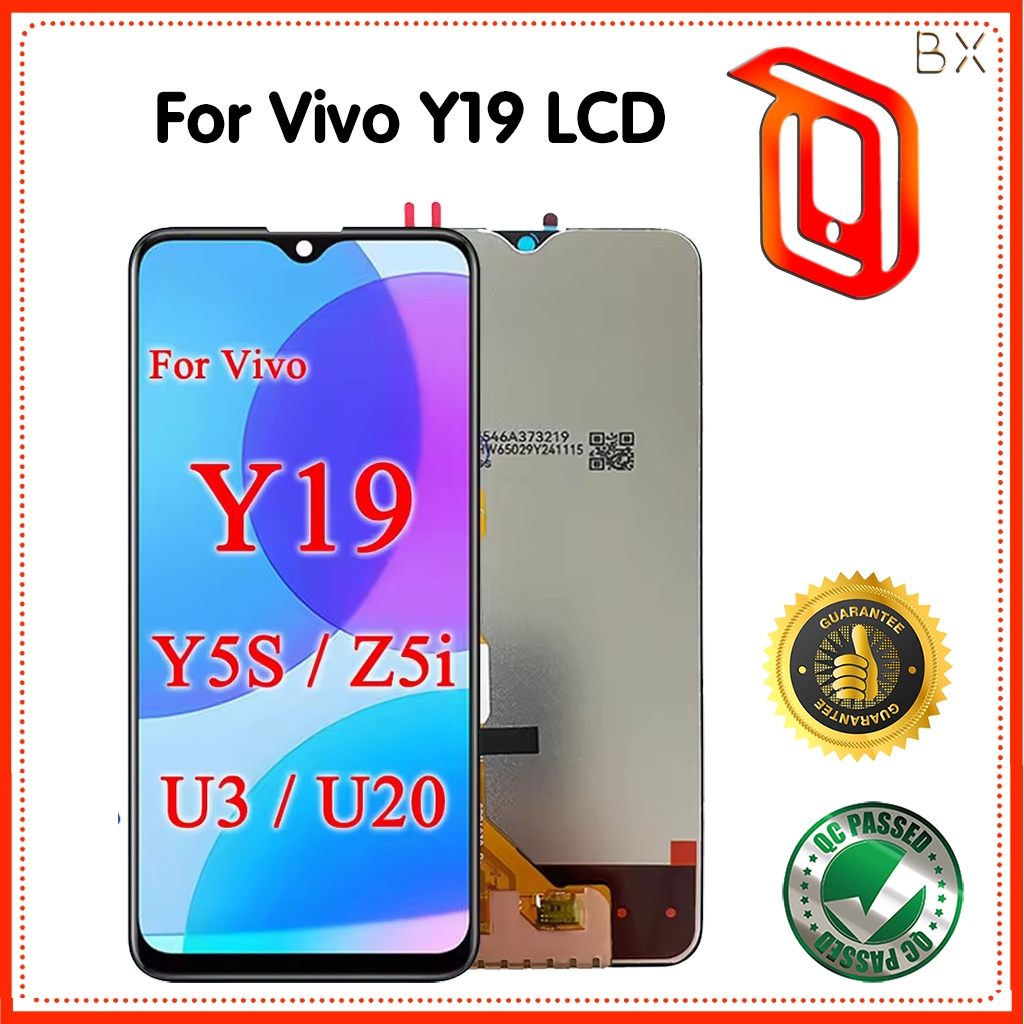 Dành Cho Vivo Y19 Màn Hình LCD Màn Hình Cảm Ứng Bộ Số Hóa Lắp Ráp Thay Thế Cho Vivo Y5S Z5i U3 U20 LCD V1934A Màn Hình