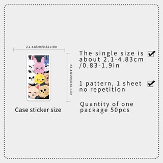 Bộ 50 SKZOO Dán DIY Tủ Lạnh Điện Thoại Hành Lý Notebook Ván Trượt Decal Đi Lạc Trẻ Em Hoạt Hình Miếng Dán