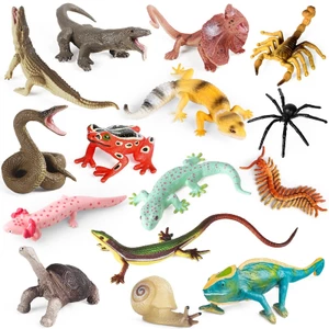 Rừng Bò Sát Mô Hình Mô Phỏng Cung Điện Thằn Lằn Tắc Hàu Ốc Salamander Khổng Lồ Thằn Lằn Bọ Cạp Centipede Ô Thằn Lằn