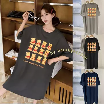 Bộ Đồ Ngủ Ngắn Bộ Đồ Ngủ Đầm Pooh Có Túi 4XL Bộ Đồ Ngủ Rời Kích Thước Lớn Loungewear Váy Ngủ Một Mảnh Bộ Đồ Ngủ Nhà Bộ Đồ Ngủ