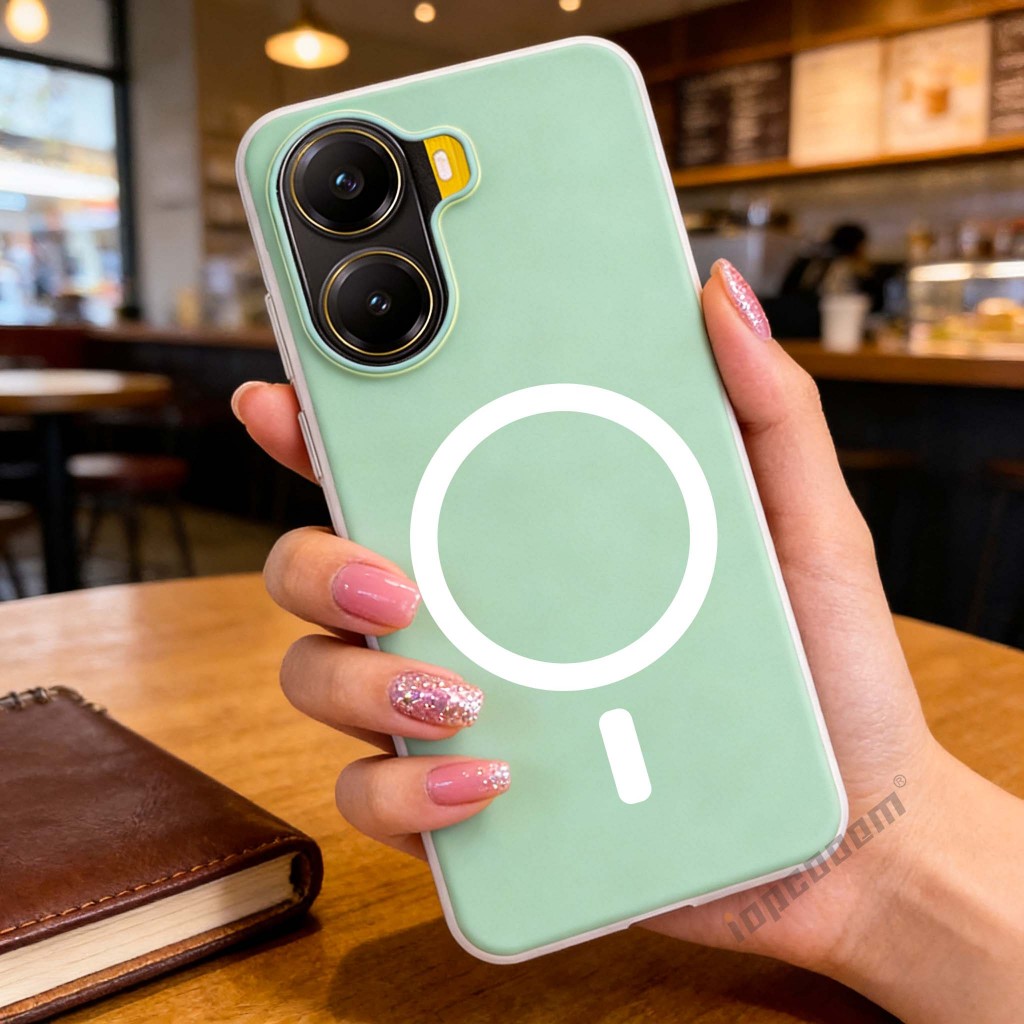 Vỏ TPU 2 trong 1 Candy Jelly từ tính cho Xiaomi POCO X3 X4 X6 X7 GT Pro NFC 5G Vỏ bảo vệ điện thoại chống sốc