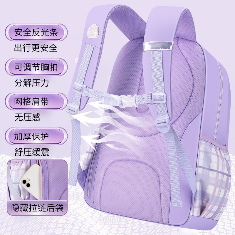 🏆 Sanrio Official Balo Học Sinh Kuromi Chính Hãng - Có Giấy Ủy Quyền - FreeShip Toàn Quốc