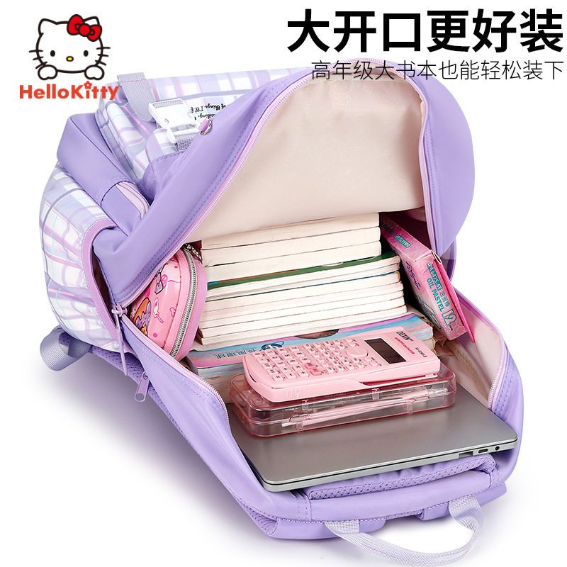 🏆 Sanrio Official Balo Học Sinh Kuromi Chính Hãng - Có Giấy Ủy Quyền - FreeShip Toàn Quốc