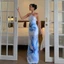 Klalien Đầm Lưng Lưới Skinny Hông - Gợi Cảm & Thấp Waistline, Perfect Cho Mùa Hè Và kỳ Nghỉ tại Hawaii