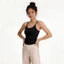FUYOGI Sports Cami Thiết kế thắt lưng thoáng khí Áo ngực tích hợp Yoga Tập thể dục Chạy bộ thể thao
