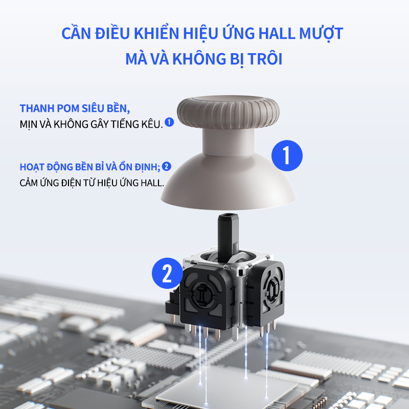BH 12 tháng, Flydigi Dune fox Tay cầm game,Cần Hall không, trôi trễ thấ Cầm lâu không mỏip. | BigBuy360 - bigbuy360.vn