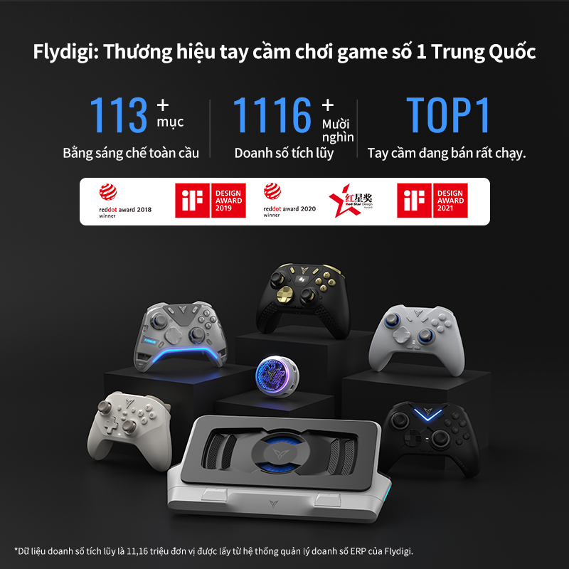 BH 12 tháng, Flydigi Dune fox Tay cầm game,Cần Hall không, trôi trễ thấ Cầm lâu không mỏip. | BigBuy360 - bigbuy360.vn