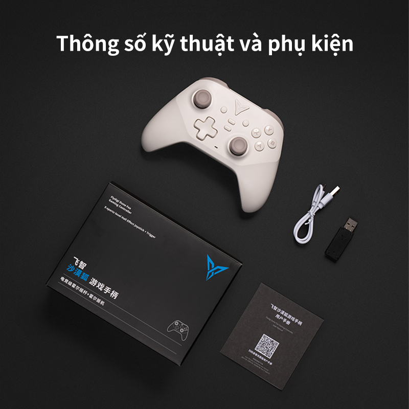 BH 12 tháng, Flydigi Dune fox Tay cầm game,Cần Hall không, trôi trễ thấ Cầm lâu không mỏip. | BigBuy360 - bigbuy360.vn