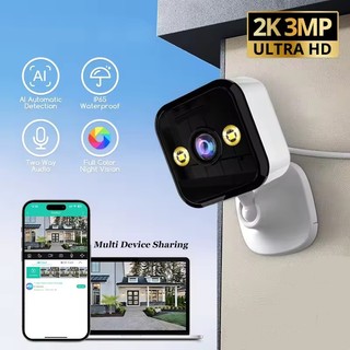 Camera IP Wifi 1080P 2MP, giám sát trong nhà/ngoài trời chống nước, đêm thông minh theo dõi bé