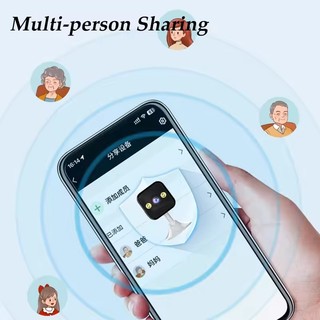 Camera IP Wifi 1080P 2MP, giám sát trong nhà/ngoài trời chống nước, đêm thông minh theo dõi bé