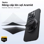 BENKS ArmorPop Vòng Giữ Điện Thoại MagSafe – Ring Holder 360° & Gập 180°, Kevlar Cao Cấp, Cầm Chắc Tay, Dựng Máy Tiện Lợi Cho iPhone 17/16/15/14/13/12 Pro Max — ảnh 3
