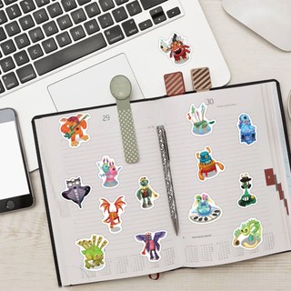 60 Chiếc Anime My Hát Quái Vật Trò Chơi Miếng Dán Ván Trượt Điện Thoại Ô Tô Laptop Chống Thấm Nước Trang Trí Miếng Dán