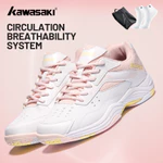 Giày Kawasaki Pickleball Giày Cầu Lông K1B51-B3324 & K4B50-C32011 Huấn Luyện Chuyên Nghiệp Nữ Và Nam Chống Trơn Trượt Bền Chống Sốc Giày Thể Thao Retro — ảnh 8