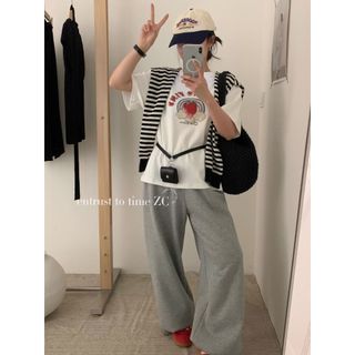 Áo Thun Nữ In Hình Hoạt Hình, Chất Liệu Cotton