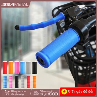 SEAMETAL 2 / 4 Chiếc Silicon Tay Cầm Chống Trượt Cho Đòn Bẩy Phanh Xe Đạp MTB