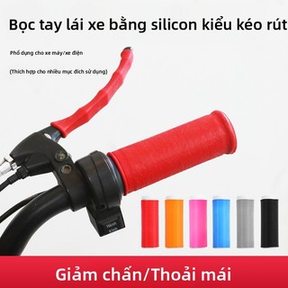 SEAMETAL 2 / 4 Chiếc Silicon Tay Cầm Chống Trượt Cho Đòn Bẩy Phanh Xe Đạp MTB
