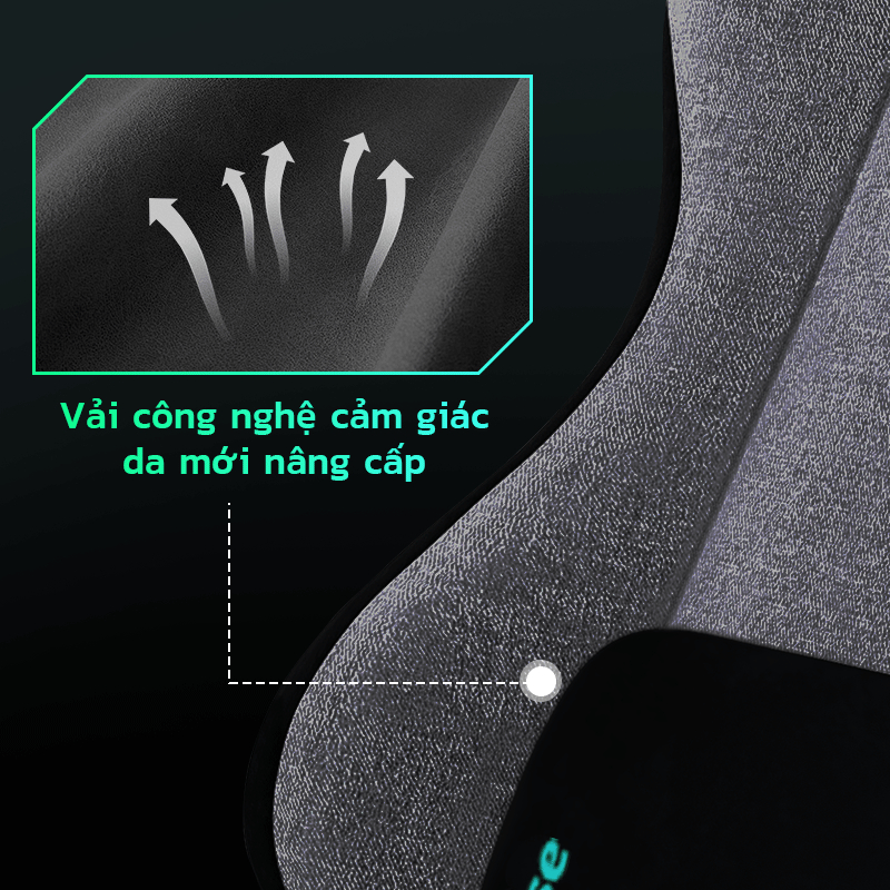 Ghế game gaming Xpanse X3 đệm không cánh nâng cấp, vải Nano-Tech,  ghế công thái học | ghế văn phòng | ghế làm việc