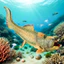 Mô hình động vật đồ chơi mô phỏng quái vật nặng chân rắn tê giác lông dài Dineobamus Deinotherium Gigantopithecus hổ răng kiếm kiếm Thunderbird