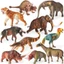 Mô hình động vật đồ chơi mô phỏng quái vật nặng chân rắn tê giác lông dài Dineobamus Deinotherium Gigantopithecus hổ răng kiếm kiếm Thunderbird