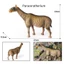 Mô hình động vật đồ chơi mô phỏng quái vật nặng chân rắn tê giác lông dài Dineobamus Deinotherium Gigantopithecus hổ răng kiếm kiếm Thunderbird