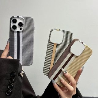 Dành Cho iPhone 11 16 Pro Max 14 Pro 13 15 Plus 12 Pro Ốp Điện Thoại Màu Vàng Nâu Trắng Họa Tiết Kevlar Sợi Carbon Kết Cấu PC Chống Rơi Và Chống Sốc Vỏ Bảo Vệ Điện Thoại