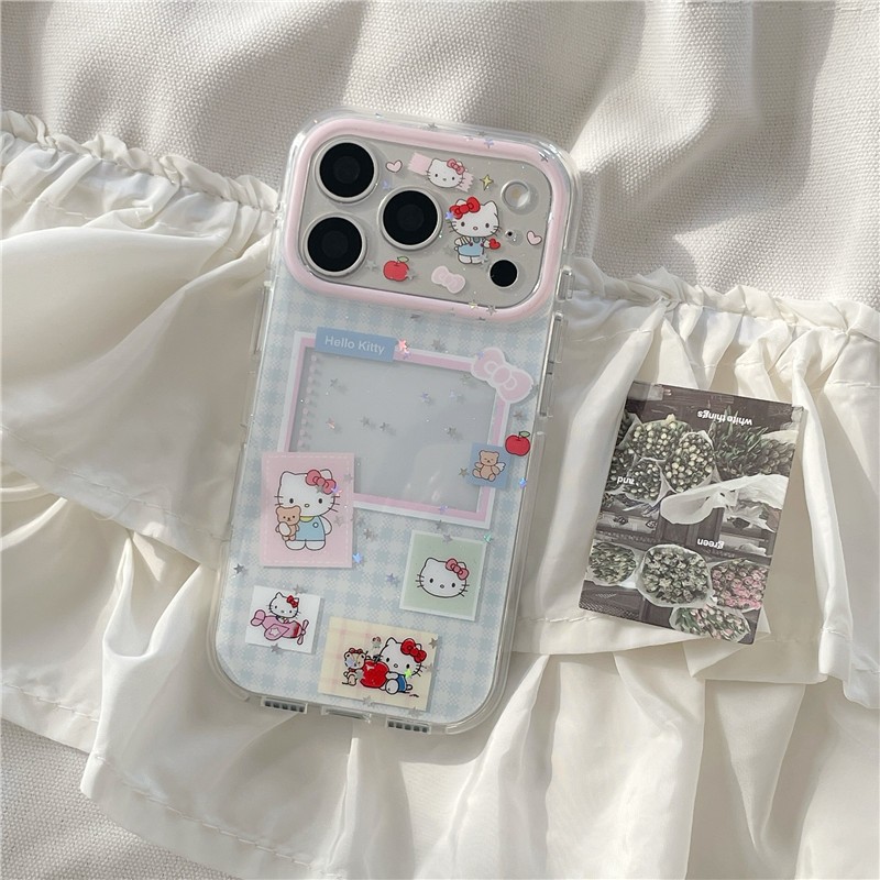 IPhone 17 Pro max kitty họa tiết chất liệu TPU xử lý IMD Vỏ điện thoại