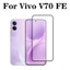 Ốp điện thoại Vivo V70FE V70 Elite trong suốt chống sốc không màu vàng Phim cường lực + Phim ống kính + Phim mặt sau Bộ bảo vệ toàn màn hình