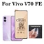 Ốp điện thoại Vivo V70FE V70 Elite trong suốt chống sốc không màu vàng Phim cường lực + Phim ống kính + Phim mặt sau Bộ bảo vệ toàn màn hình