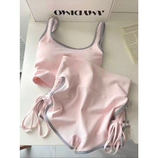 Đồ ngủ nữ đơn giản có đệm ngực, phù hợp mặc hàng ngày ở nhà