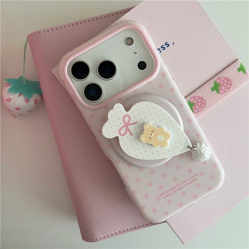 IPhone 17 Pro Max Dots họa tiết chất liệu TPU IMD craft Vỏ điện thoại in hai lớp