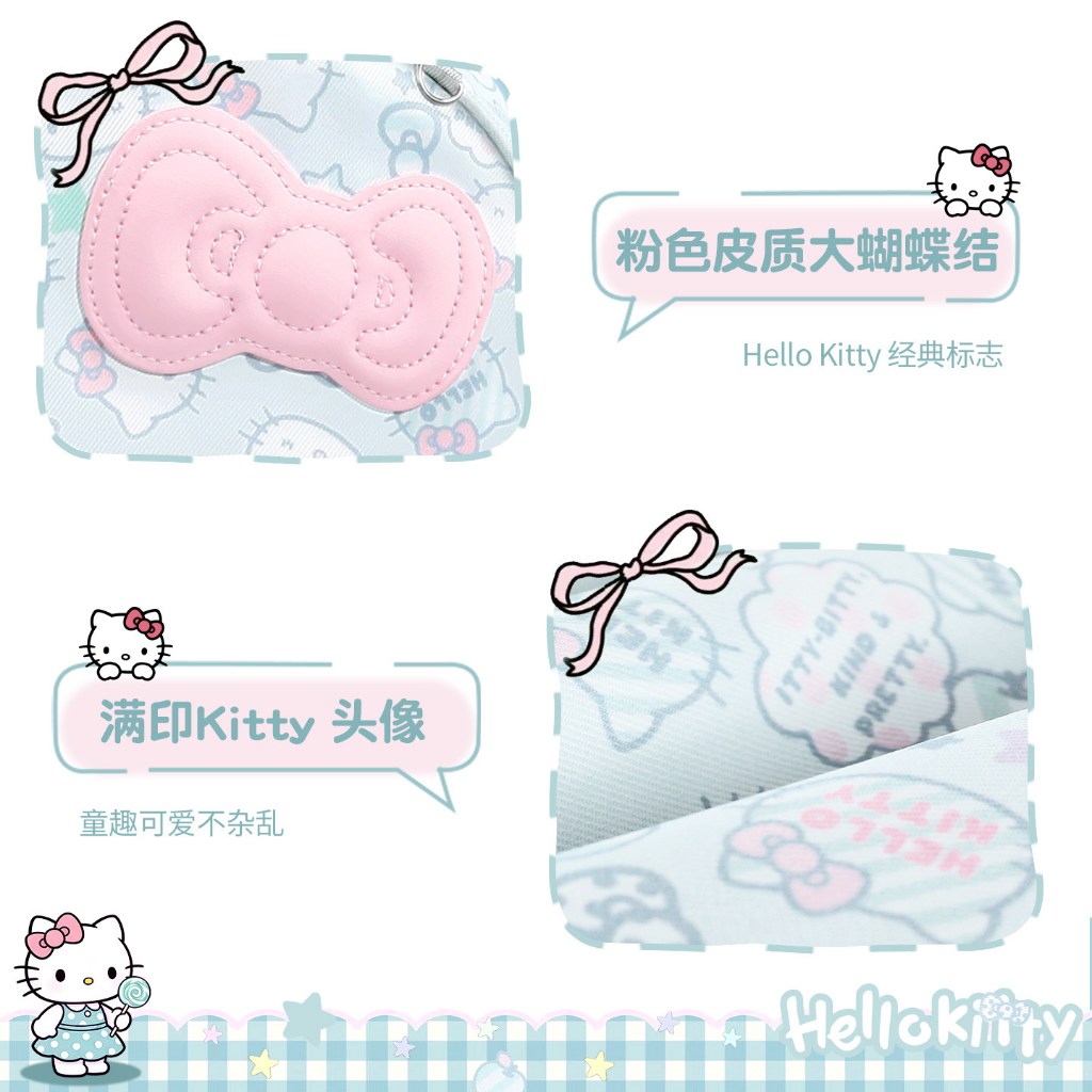 🏆 Sanrio Official Balo Hello Kitty Chính Hãng - Cặp Sách Học Sinh Chống Nước Nhiều Ngăn, Phong Cách Hàn Quốc Ins, Tặng Kèm Quà, Freeship