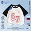 Áo phông in hình NASA kỹ thuật số cho nam,nữ và trẻ em, chất liệu cotton thoáng mát, tay ngắn mùa hè