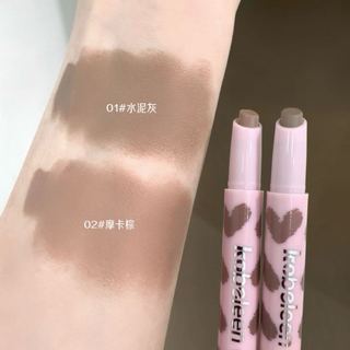 Thỏi Kem Tạo Khối Kèm Cọ Tán kobeleen - Lâu trôi, chống thấm nước & chống nhòe, Sắc tố tự nhiên, Công thức mịn màng & không đổ C677