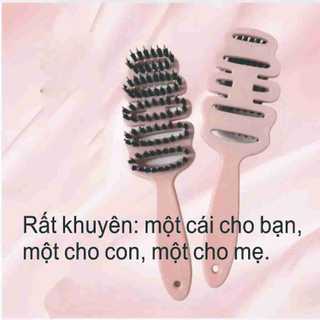 Mới nâng cấp – Gỡ rối mượt mà chải tóc không làm đau tóc bé cao cấp lớn bán chạy lược gỡ rối tạo kiểu massage tóc xoăn dài lược tạo kiểu sóng lớn dùng được ướt và khô cho nam nữ