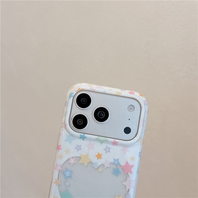 IPhone 17 Pro Max Stars họa tiết chất liệu TPU IMD craft Vỏ điện thoại in hai lớp