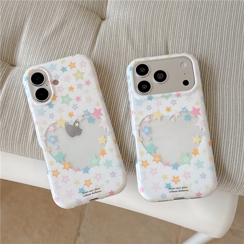 IPhone 17 Pro Max Stars họa tiết chất liệu TPU IMD craft Vỏ điện thoại in hai lớp