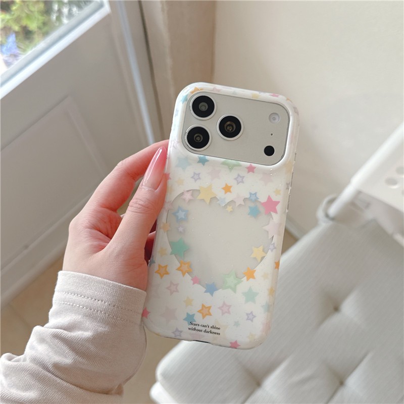 IPhone 17 Pro Max Stars họa tiết chất liệu TPU IMD craft Vỏ điện thoại in hai lớp