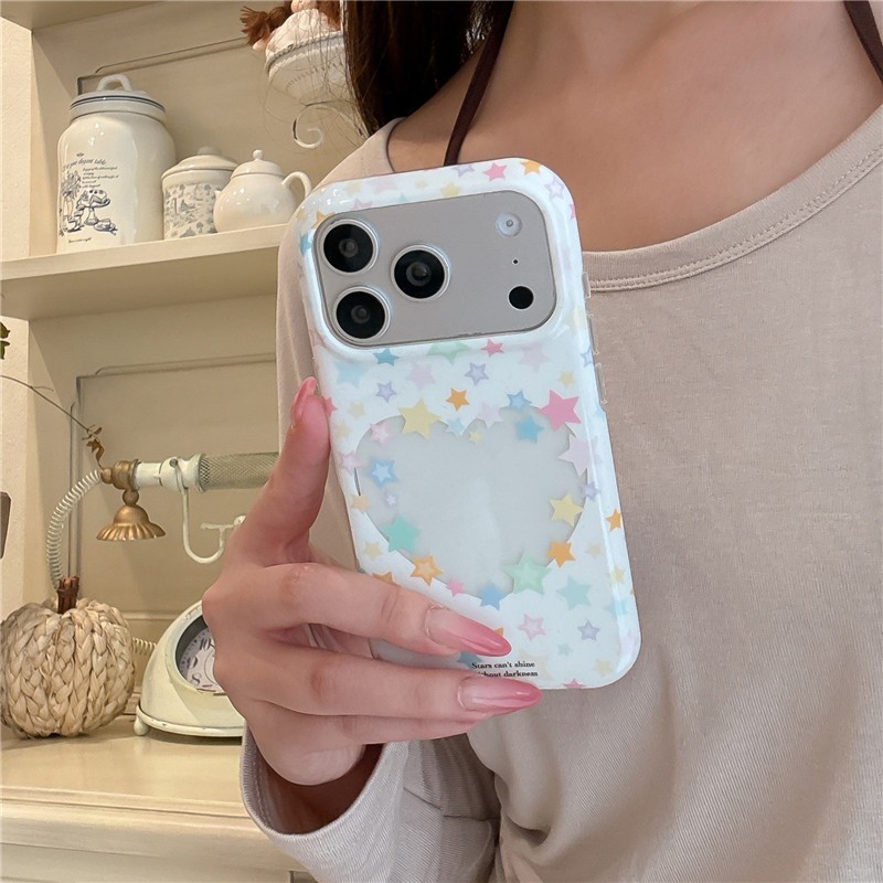 IPhone 17 Pro Max Stars họa tiết chất liệu TPU IMD craft Vỏ điện thoại in hai lớp
