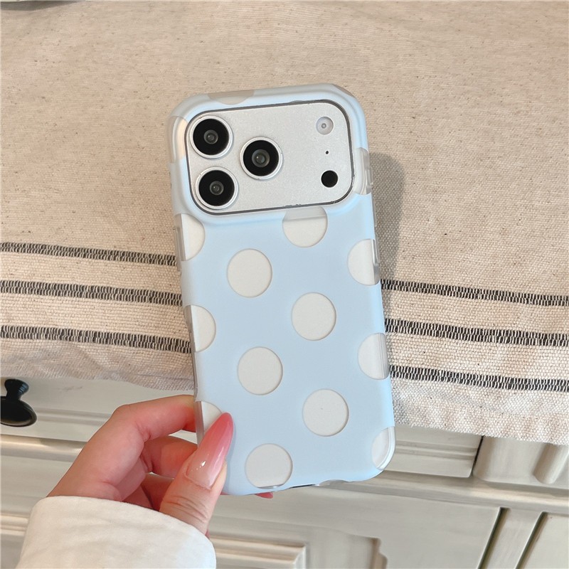 IPhone 17 Pro Max Dot họa tiết Chất liệu TPU IMD craft Vỏ điện thoại in hai lớp