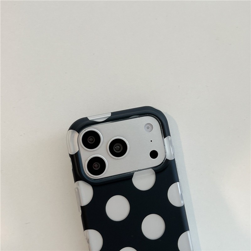 IPhone 17 Pro Max Dot họa tiết Chất liệu TPU IMD craft Vỏ điện thoại in hai lớp