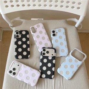 IPhone 17 Pro Max Dot họa tiết Chất liệu TPU IMD craft Vỏ điện thoại in hai lớp