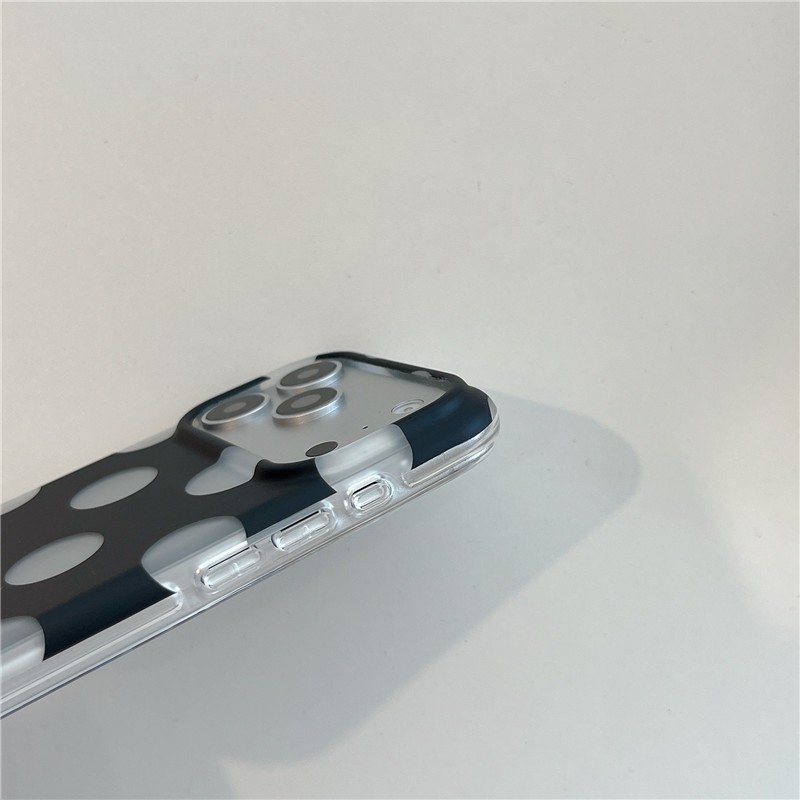 IPhone 17 Pro Max Dot họa tiết Chất liệu TPU IMD craft Vỏ điện thoại in hai lớp