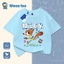 Áo thun trẻ em NASA phiên bản Zootopia, thiết kế thời trang mùa hè, cổ tròn tay ngắn 100% cotton, mềm mại thoáng mát, kiểu dáng thoải mái dễ phối đồ, phù hợp cho cả bé trai và bé gái