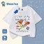Áo thun trẻ em NASA phiên bản Zootopia, thiết kế thời trang mùa hè, cổ tròn tay ngắn 100% cotton, mềm mại thoáng mát, kiểu dáng thoải mái dễ phối đồ, phù hợp cho cả bé trai và bé gái