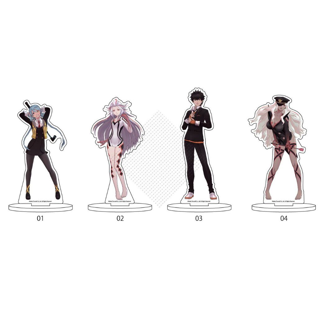 AI: Các tập tin Somnium - nirvanA Sáng kiến Acrylic Stand Mizuki Aiba Ryuki Tama Anime Hình Hiển thị