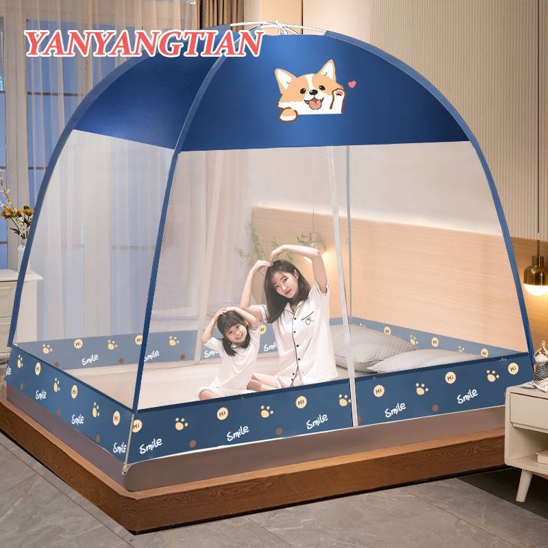YANYANGTIAN phòng ngủ màn chống muỗi 1m5/1m8/2m Có thể gập lại để lưu trữ thuận tiện