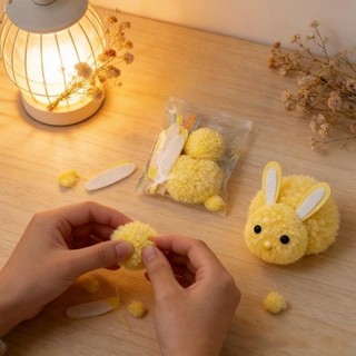 GHX Kids Bunny Easter Craft Kit DIY Art Supplies Egg Filler Gift for Classroom Party Easter Event Hoạt động VN