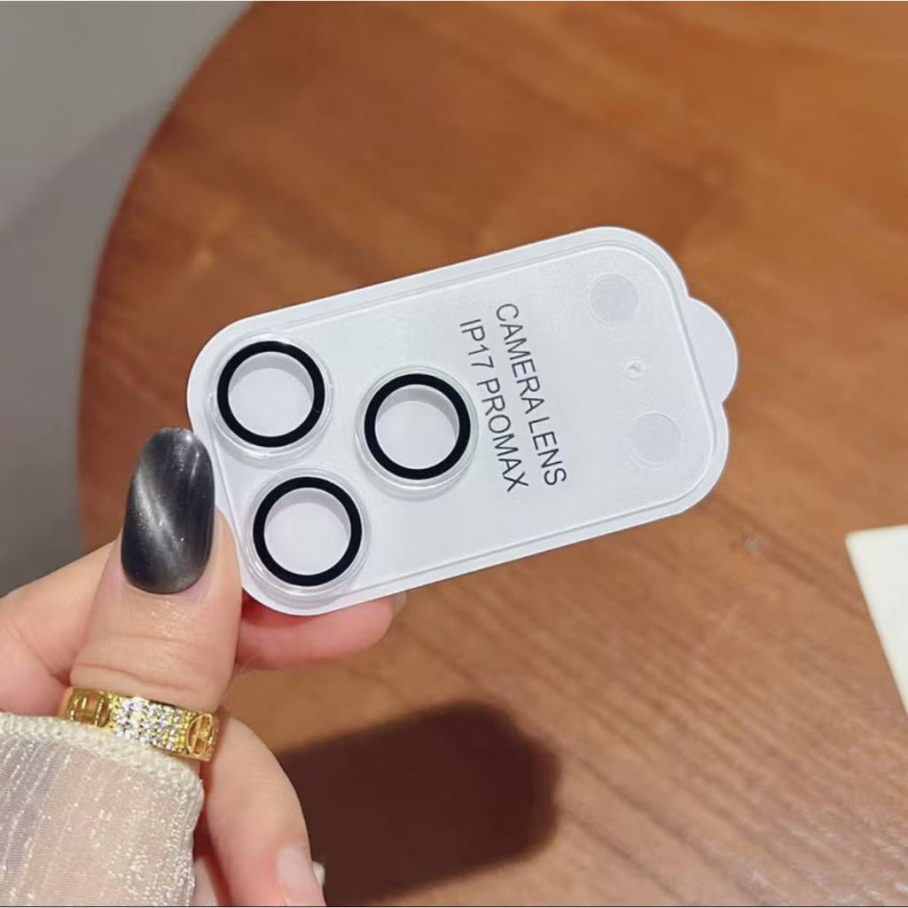 Kính dán camera iPhone 17 Pro Max siêu mỏng 0.15mm, không chói ảnh không méo hình