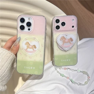 IPhone 17 Pro Max Love Trojan họa tiết Chất liệu TPU IMD craft Vỏ điện thoại in hai lớp