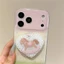IPhone 17 Pro Max Love Trojan họa tiết Chất liệu TPU IMD craft Vỏ điện thoại in hai lớp